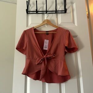 Pink dress top